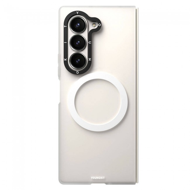 Galaxy Z Fold 6 Kılıf Magsafe Şarj Özellikli Youngkit Hidden Sand Serisi Kapak Galaxy Z Fold 6 Kılıf Magsafe Şarj Özellikli Youngkit Hidden Sand Serisi Kapak