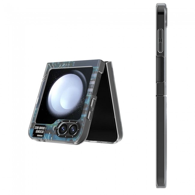 Galaxy Z Flip 6 Kılıf Magsafe Şarj Özellikli Youngkit Technology Serisi Kapak Galaxy Z Flip 6 Kılıf Magsafe Şarj Özellikli Youngkit Technology Serisi Kapak