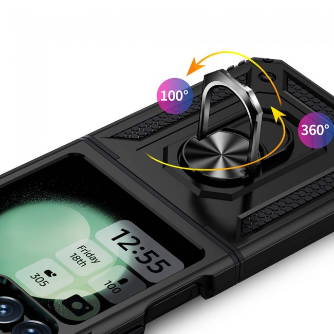 Galaxy Z Flip 6 Kılıf Zore Vega Kapak Galaxy Z Flip 6 Kılıf Zore Vega Kapak