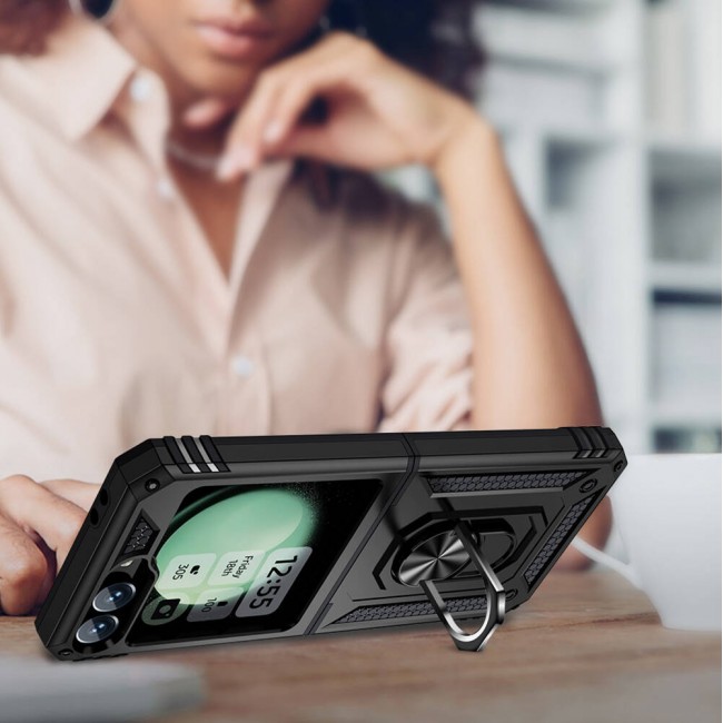 Galaxy Z Flip 6 Kılıf Zore Vega Kapak Galaxy Z Flip 6 Kılıf Zore Vega Kapak