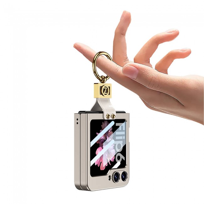 Galaxy Z Flip 6 Kılıf Zore Z Harfli Yüzüklü Kıpta Kapak Galaxy Z Flip 6 Kılıf Zore Z Harfli Yüzüklü Kıpta Kapak