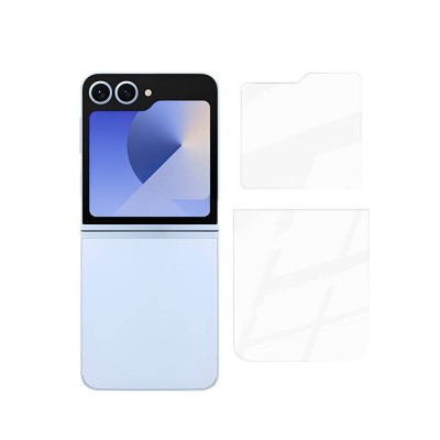 Bal-z Galaxy Z Flip 6 Zore Etnaa 2in1 Cam Ekran Koruyucu