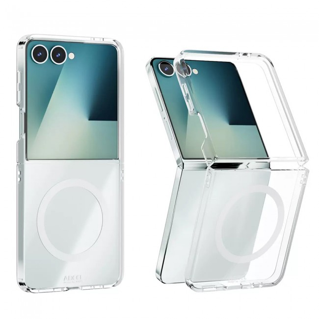 Galaxy Z Flip 7 Kılıf Kamera Korumalı M-safe Sert PC Zore Porto Kapak Galaxy Z Flip 7 Kılıf Kamera Korumalı M-safe Sert PC Zore Porto Kapak