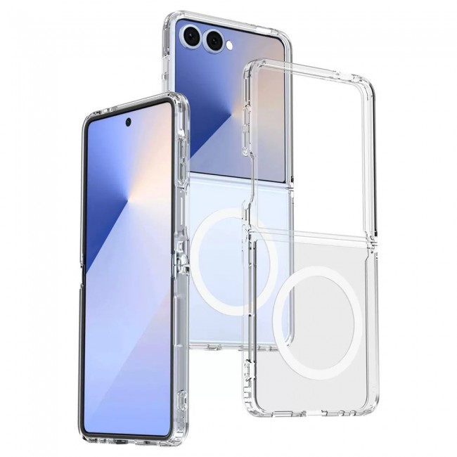 Galaxy Z Flip 7 Kılıf Kamera Korumalı M-safe Sert PC Zore Porto Kapak Galaxy Z Flip 7 Kılıf Kamera Korumalı M-safe Sert PC Zore Porto Kapak