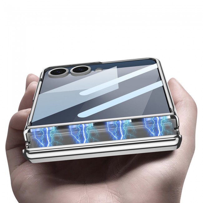 Galaxy Z Flip 7 Kılıf Kamera Korumalı Şeffaf Tasarımlı Zore Lego Standlı Kapak Galaxy Z Flip 7 Kılıf Kamera Korumalı Şeffaf Tasarımlı Zore Lego Standlı Kapak