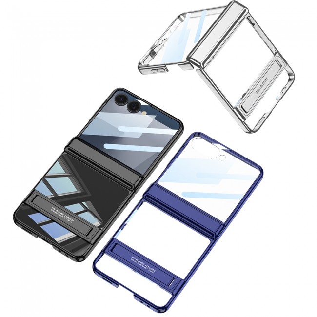 Galaxy Z Flip 7 Kılıf Kamera Korumalı Şeffaf Tasarımlı Zore Lego Standlı Kapak Galaxy Z Flip 7 Kılıf Kamera Korumalı Şeffaf Tasarımlı Zore Lego Standlı Kapak