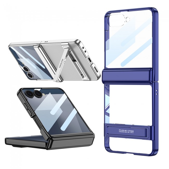 Galaxy Z Flip 7 Kılıf Kamera Korumalı Şeffaf Tasarımlı Zore Lego Standlı Kapak Galaxy Z Flip 7 Kılıf Kamera Korumalı Şeffaf Tasarımlı Zore Lego Standlı Kapak