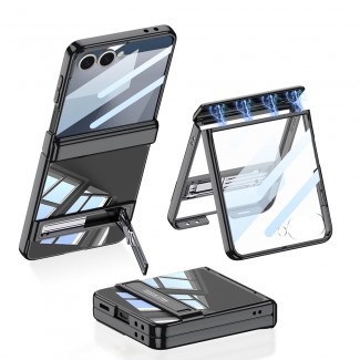 Galaxy Z Flip 7 Kılıf Kamera Korumalı Şeffaf Tasarımlı Zore Lego Standlı Kapak Galaxy Z Flip 7 Kılıf Kamera Korumalı Şeffaf Tasarımlı Zore Lego Standlı Kapak