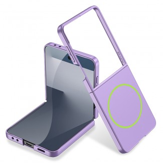 Galaxy Z Flip 7 Kılıf Wireless Şarj Özellikli Zore Kıpta M-safe Kapak Galaxy Z Flip 7 Kılıf Wireless Şarj Özellikli Zore Kıpta M-safe Kapak