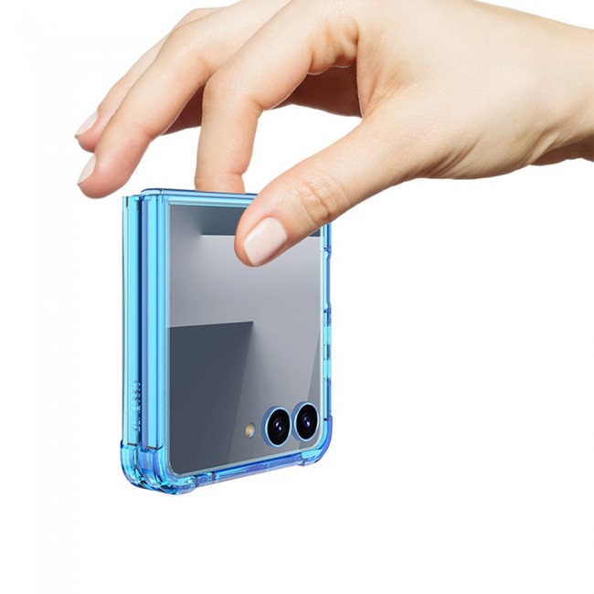 Galaxy Z Flip 7 Kılıf Zore Full Camlı Kıpta Kapak Galaxy Z Flip 7 Kılıf Zore Full Camlı Kıpta Kapak