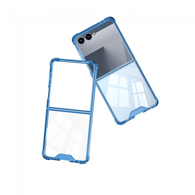 Galaxy Z Flip 7 Kılıf Zore Full Camlı Kıpta Kapak Galaxy Z Flip 7 Kılıf Zore Full Camlı Kıpta Kapak