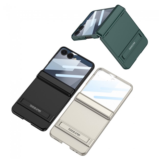 Galaxy Z Flip 7 Kılıf Zore Kıpta Standlı Kapak Galaxy Z Flip 7 Kılıf Zore Kıpta Standlı Kapak