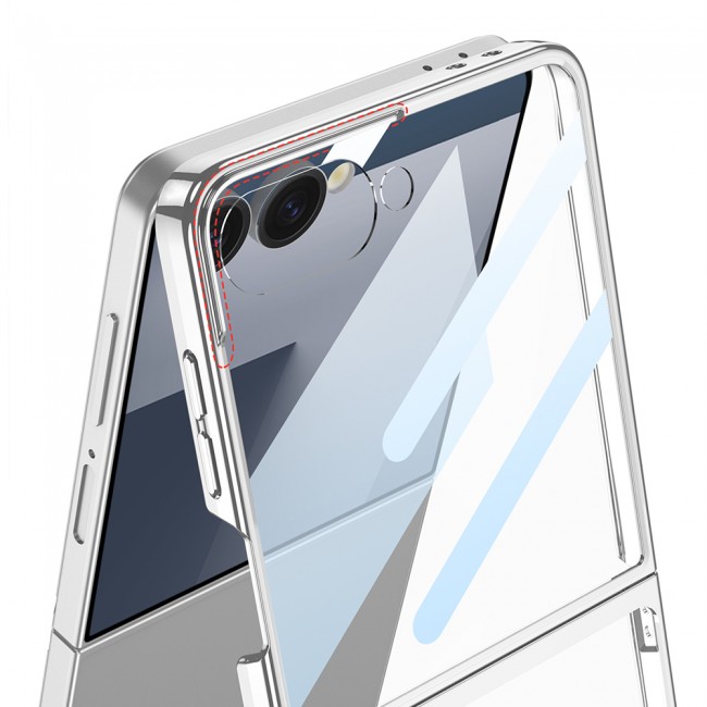 Galaxy Z Flip 7 M-safe Şarj Özellikli Zore Kıpta KPT-02 Standlı Kapak Galaxy Z Flip 7 M-safe Şarj Özellikli Zore Kıpta KPT-02 Standlı Kapak