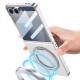 Galaxy Z Flip 7 M-safe Şarj Özellikli Zore Kıpta KPT-02 Standlı Kapak Galaxy Z Flip 7 M-safe Şarj Özellikli Zore Kıpta KPT-02 Standlı Kapak