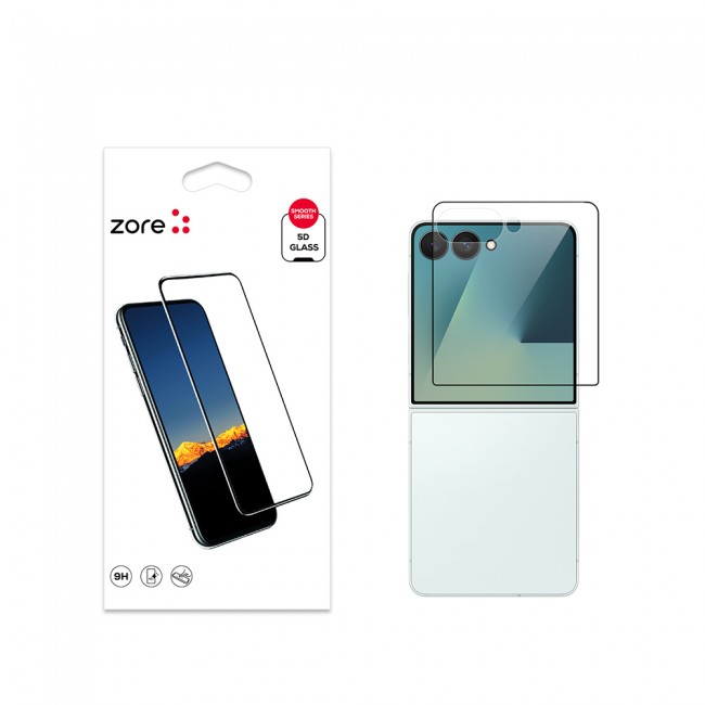 Galaxy Z Flip 7 Zore Kenarları Kırılmaya Dayanıklı Cam Ekran Koruyucu Galaxy Z Flip 7 Zore Kenarları Kırılmaya Dayanıklı Cam Ekran Koruyucu