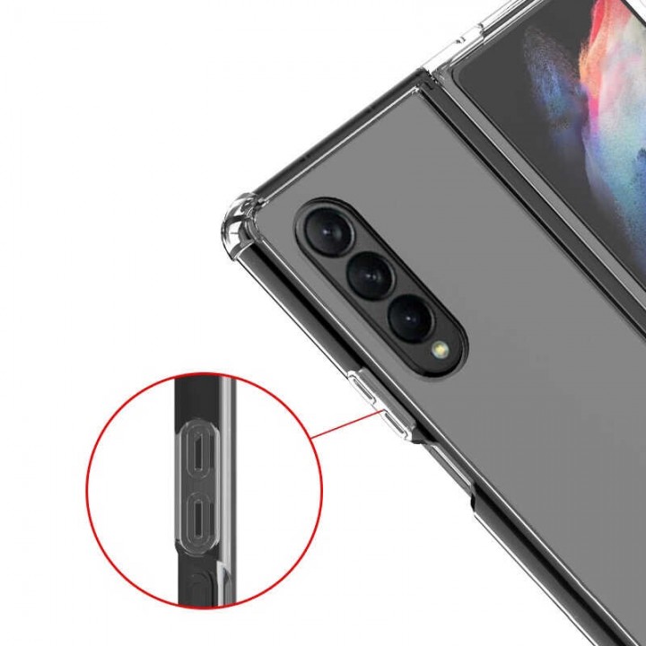 Galaxy Z Fold 3 Kılıf Zore Nitro Anti Shock Silikon