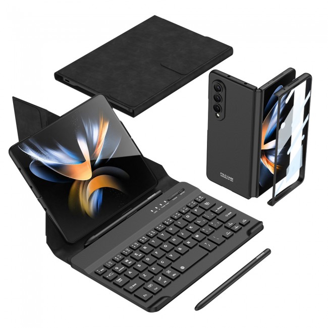 Galaxy Z Fold 4 Kılıf Standlı Bluetooth Klavyeli Zore Kıpta Keyboard Set Kılıf Galaxy Z Fold 4 Kılıf Standlı Bluetooth Klavyeli Zore Kıpta Keyboard Set Kılıf