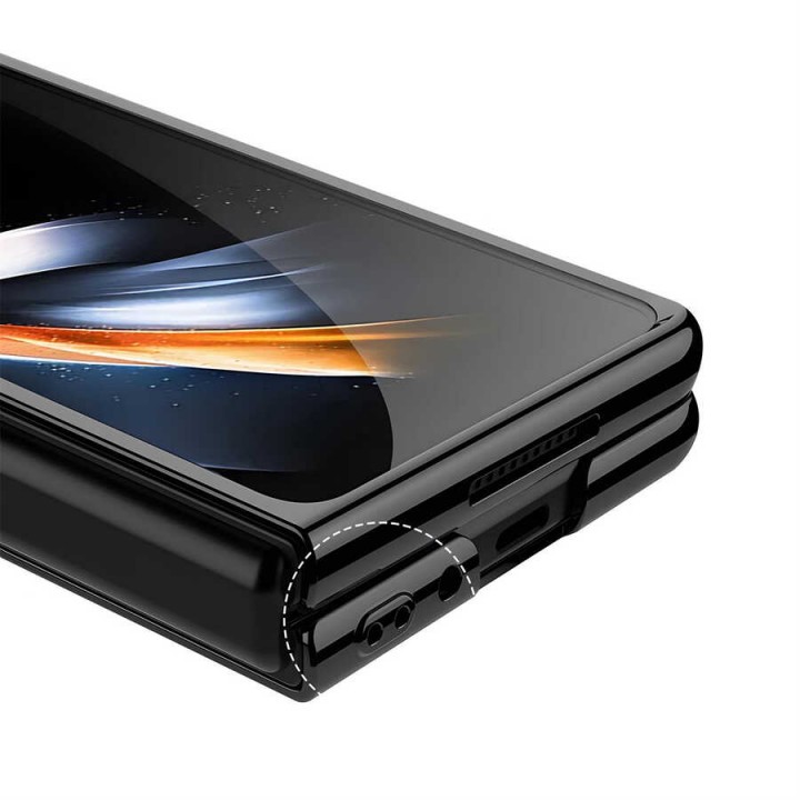 Galaxy Z Fold 4 Kılıf Zore Full Camlı Kıpta Kapak