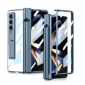 Galaxy Z Fold 4 Kılıf Zore Kıpta Standlı Kalem Bölmeli Kapak Galaxy Z Fold 4 Kılıf Zore Kıpta Standlı Kalem Bölmeli Kapak