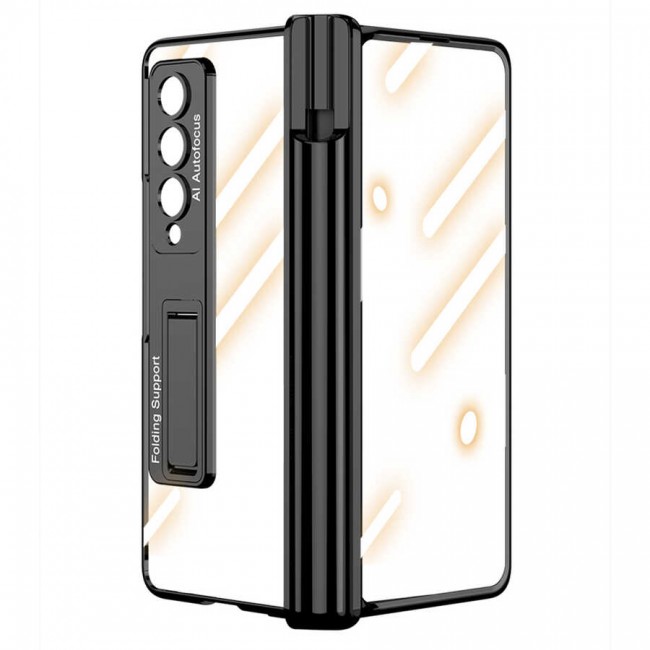 Galaxy Z Fold 4 Kılıf Zore Kıpta Standlı Kalem Bölmeli Kapak Galaxy Z Fold 4 Kılıf Zore Kıpta Standlı Kalem Bölmeli Kapak