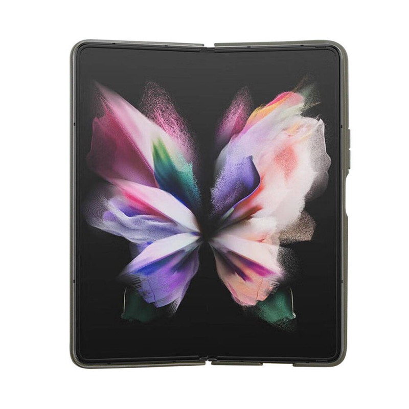 Bal-z Galaxy Z Fold 5 Kılıf Guess Orjinal Lisanslı Yazı Logolu Glitter Flakes Kapak