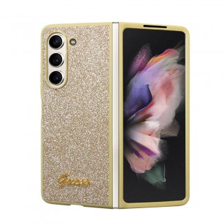 Galaxy Z Fold 5 Kılıf Guess Orjinal Lisanslı Yazı Logolu Glitter Script Kapak Galaxy Z Fold 5 Kılıf Guess Orjinal Lisanslı Yazı Logolu Glitter Script Kapak
