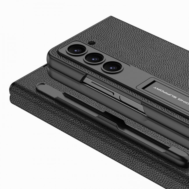 Galaxy Z Fold 5 Kılıf Zore Kalem Bölmeli Droga Kapak Galaxy Z Fold 5 Kılıf Zore Kalem Bölmeli Droga Kapak