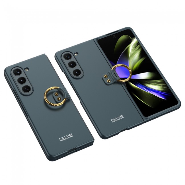 Galaxy Z Fold 5 Kılıf Zore Kıpta Yüzüklü Flip Sert Kapak Galaxy Z Fold 5 Kılıf Zore Kıpta Yüzüklü Flip Sert Kapak