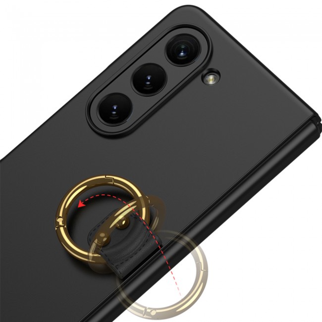 Galaxy Z Fold 5 Kılıf Zore Kıpta Yüzüklü Flip Sert Kapak Galaxy Z Fold 5 Kılıf Zore Kıpta Yüzüklü Flip Sert Kapak
