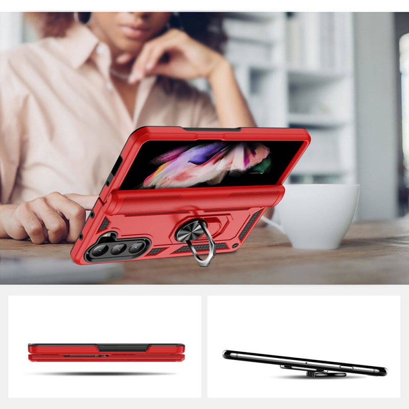 Bal-z Galaxy Z Fold 5 Kılıf  Vega Kapak