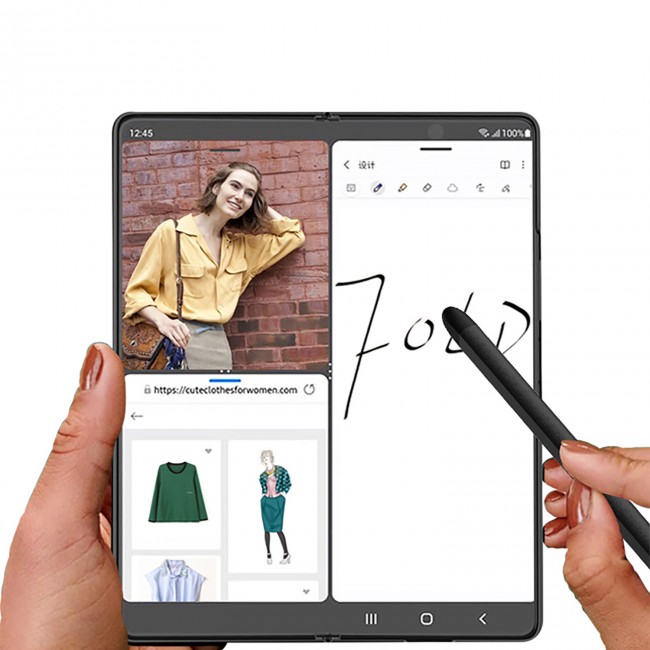 Galaxy Z Fold 5 Zore C-Pen Dokunmatik Kalem Galaxy Z Fold 5 Zore C-Pen Dokunmatik Kalem
