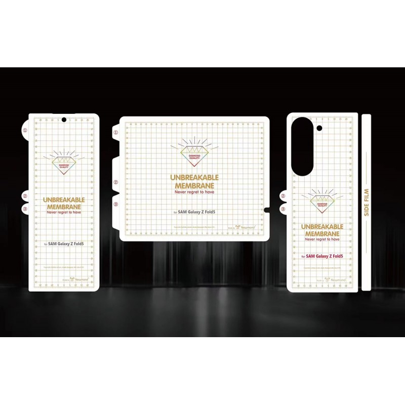 Bal-z Galaxy Z Fold 5  Narr Tpu Çiftli Body Ekran Koruyucu