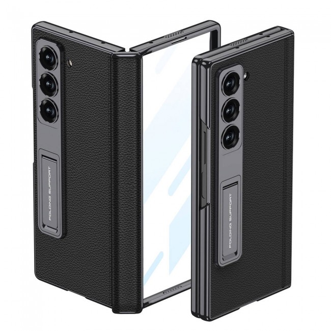 Galaxy Z Fold 6 Kılıf Deri Standlı Zore Kıpta Premium Kılıf Galaxy Z Fold 6 Kılıf Deri Standlı Zore Kıpta Premium Kılıf