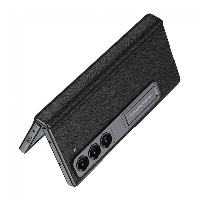 Galaxy Z Fold 6 Kılıf Deri Standlı Zore Kıpta Premium Kılıf Galaxy Z Fold 6 Kılıf Deri Standlı Zore Kıpta Premium Kılıf