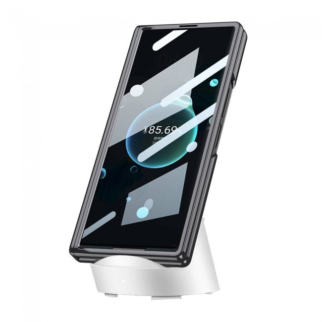 Galaxy Z Fold 6 Kılıf Deri Standlı Zore Kıpta Premium Kılıf Galaxy Z Fold 6 Kılıf Deri Standlı Zore Kıpta Premium Kılıf