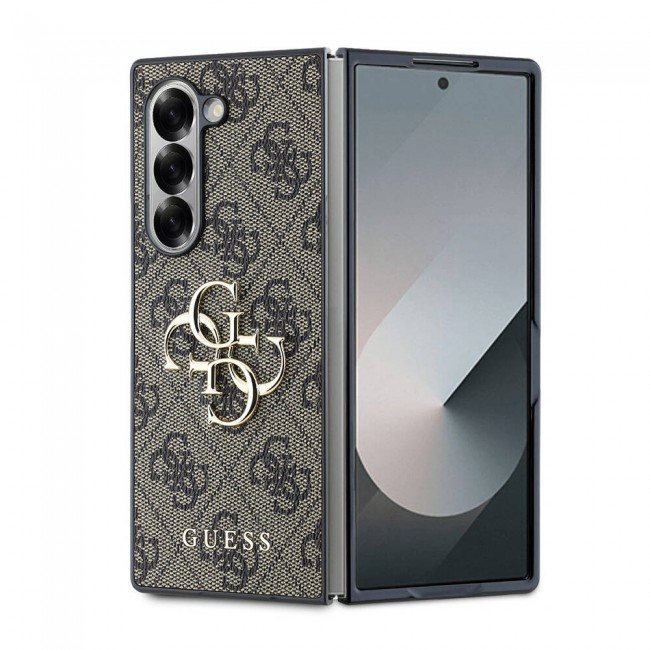 Galaxy Z Fold 6 Kılıf Guess Orjinal Lisanslı Leather Metal Logo Kapak Galaxy Z Fold 6 Kılıf Guess Orjinal Lisanslı Leather Metal Logo Kapak