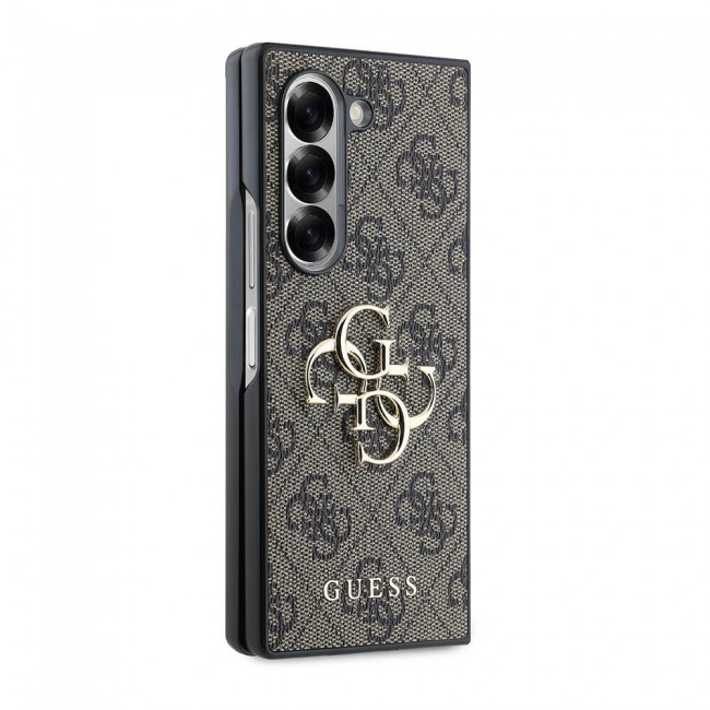 Galaxy Z Fold 6 Kılıf Guess Orjinal Lisanslı Leather Metal Logo Kapak Galaxy Z Fold 6 Kılıf Guess Orjinal Lisanslı Leather Metal Logo Kapak