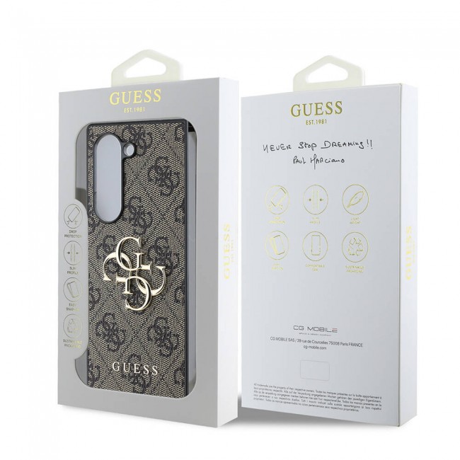 Galaxy Z Fold 6 Kılıf Guess Orjinal Lisanslı Leather Metal Logo Kapak Galaxy Z Fold 6 Kılıf Guess Orjinal Lisanslı Leather Metal Logo Kapak