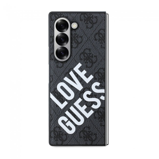 Galaxy Z Fold 6 Kılıf Guess Orjinal Lisanslı Magsafe Şarj Özellikli Love Guess Printing Kapak Galaxy Z Fold 6 Kılıf Guess Orjinal Lisanslı Magsafe Şarj Özellikli Love Guess Printing Kapak