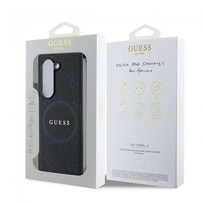 Galaxy Z Fold 6 Kılıf Guess Orjinal Lisanslı Magsafe Şarj Özellikli Saffiano Metal Logo Kapak Galaxy Z Fold 6 Kılıf Guess Orjinal Lisanslı Magsafe Şarj Özellikli Saffiano Metal Logo Kapak
