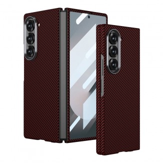 Galaxy Z Fold 6 Kılıf Kamera Korumalı Karbon Fiber Tasarımlı Arka Yüzey Zore Kıpta Karbon Kapak Galaxy Z Fold 6 Kılıf Kamera Korumalı Karbon Fiber Tasarımlı Arka Yüzey Zore Kıpta Karbon Kapak