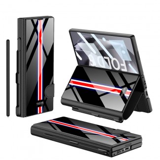 Galaxy Z Fold 6 Kılıf Kamera Korumalı Kartlıklı Kalem Bölmeli Zore Kıpta Çizgili Droga Kılıf Galaxy Z Fold 6 Kılıf Kamera Korumalı Kartlıklı Kalem Bölmeli Zore Kıpta Çizgili Droga Kılıf