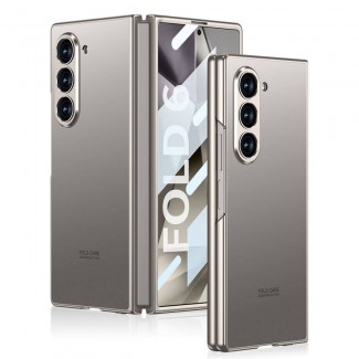 Galaxy Z Fold 6 Kılıf Titanyum Metal Tasarımlı Zore Kıpta Caz Kapak Galaxy Z Fold 6 Kılıf Titanyum Metal Tasarımlı Zore Kıpta Caz Kapak
