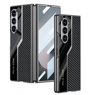 Galaxy Z Fold 6 Kılıf Ultra İnce Kamera Korumalı PC + Karbon Fiber Tasarımlı Arka Yüzey Zore Kıpta Poligan Kapak Galaxy Z Fold 6 Kılıf Ultra İnce Kamera Korumalı PC + Karbon Fiber Tasarımlı Arka Yüzey Zore Kıpta Poligan Kapak