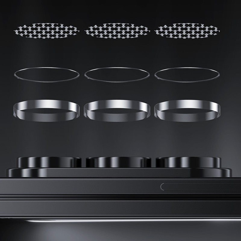 Bal-z Galaxy Z Fold 7 Benks AR Glass Warrior Premium Cam Kamera Lens Koruyucu