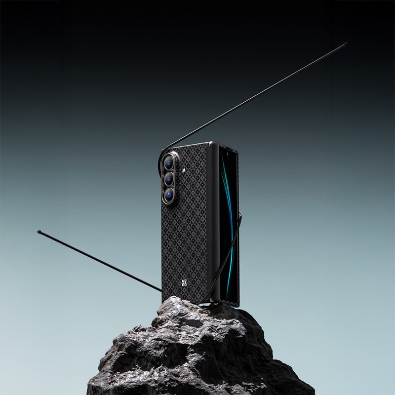 Bal-z Galaxy Z Fold 7 Benks ArmorAir ArmorGrid Grand Combo Üçlü Aksesuar Seti (Ön Arka Kevlar Kapak + Ekran Koruyucu)