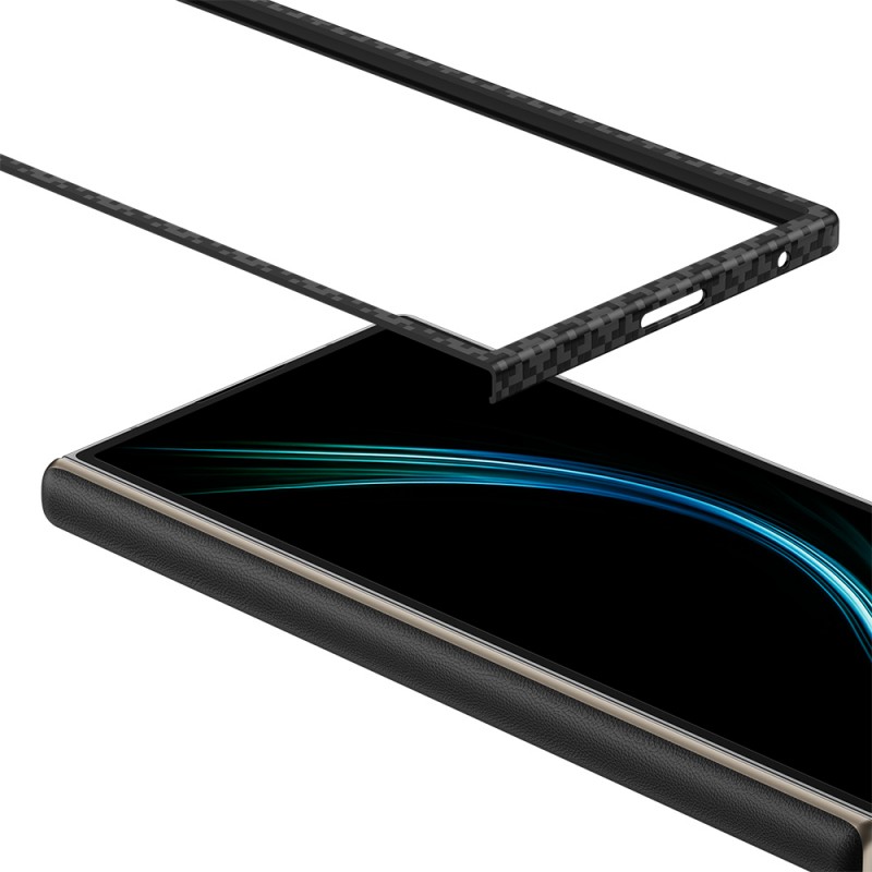 Bal-z Galaxy Z Fold 7 Benks ArmorAir ArmorGrid Grand Combo Üçlü Aksesuar Seti (Ön Arka Kevlar Kapak + Ekran Koruyucu)