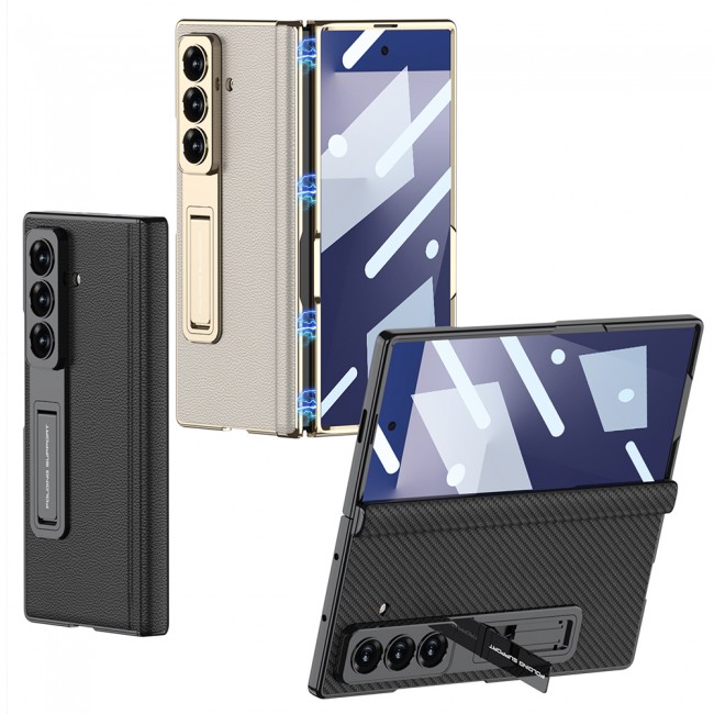 Galaxy Z Fold 7 Kılıf Deri Standlı Zore Kıpta Premium Kılıf Galaxy Z Fold 7 Kılıf Deri Standlı Zore Kıpta Premium Kılıf
