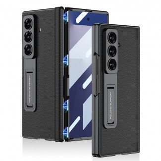 Galaxy Z Fold 7 Kılıf Deri Standlı Zore Kıpta Premium Kılıf Galaxy Z Fold 7 Kılıf Deri Standlı Zore Kıpta Premium Kılıf