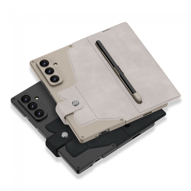 Galaxy Z Fold 7 Kılıf Kamera Korumalı Kadife Tasarımlı Zore Kıpta Kalem Bölmeli Fest Kapak Galaxy Z Fold 7 Kılıf Kamera Korumalı Kadife Tasarımlı Zore Kıpta Kalem Bölmeli Fest Kapak
